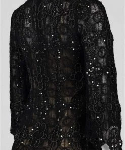 Cocktail Dresses Aidan Mattox - MD1E201068 Jewel Neck Lace Cocktail Dress 7 Cocktail Dresses Aidan Mattox - MD1E201068 Jewel Neck Lace Cocktail Dress