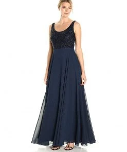 Aidan Mattox - MD1E201185 Embellished Caped Scoop Neck A-Line Gown 16 Aidan Mattox - MD1E201185 Embellished Caped Scoop Neck A-Line Gown