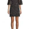 Aidan Mattox - MD1E203114 Illusion Flutter Sleeve Cocktail Dress Cocktail Dresses