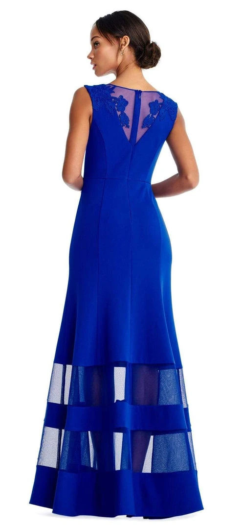 Formal Gowns Aidan Mattox - MD1E203970 Sleeveless Illusion Panel Mermaid Dress 4 Formal Gowns Aidan Mattox - MD1E203970 Sleeveless Illusion Panel Mermaid Dress