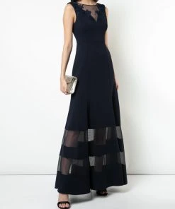 Formal Gowns Aidan Mattox - MD1E203970 Sleeveless Illusion Panel Mermaid Dress 10 Formal Gowns Aidan Mattox - MD1E203970 Sleeveless Illusion Panel Mermaid Dress