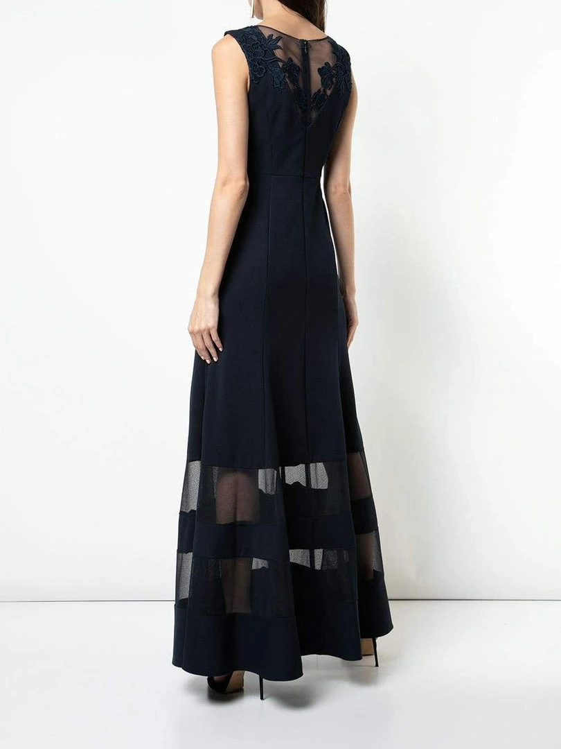 Formal Gowns Aidan Mattox - MD1E203970 Sleeveless Illusion Panel Mermaid Dress 6 Formal Gowns Aidan Mattox - MD1E203970 Sleeveless Illusion Panel Mermaid Dress