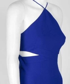 Cocktail Dresses Aidan Mattox - MN1E200050 Sleeveless Halter Sheath Dress 14 Cocktail Dresses Aidan Mattox - MN1E200050 Sleeveless Halter Sheath Dress