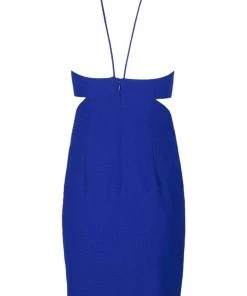 Cocktail Dresses Aidan Mattox - MN1E200050 Sleeveless Halter Sheath Dress 15 Cocktail Dresses Aidan Mattox - MN1E200050 Sleeveless Halter Sheath Dress