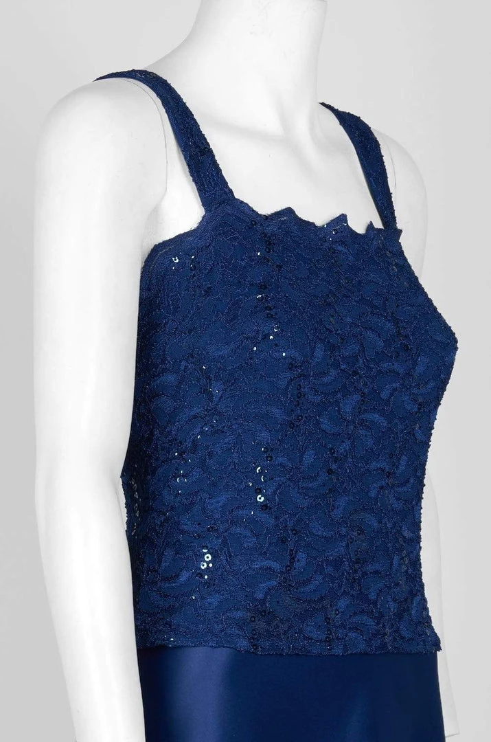 Alex Evenings - 81122152 Lace Bodice Long A-Line Dress With Jacket Formal Gowns 12 Alex Evenings - 81122152 Lace Bodice Long A-Line Dress With Jacket Formal Gowns