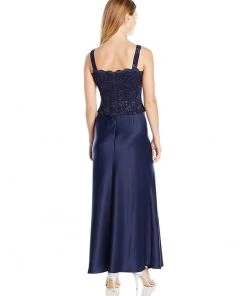 Alex Evenings - 81122152 Lace Bodice Long A-Line Dress With Jacket Formal Gowns 15 Alex Evenings - 81122152 Lace Bodice Long A-Line Dress With Jacket Formal Gowns