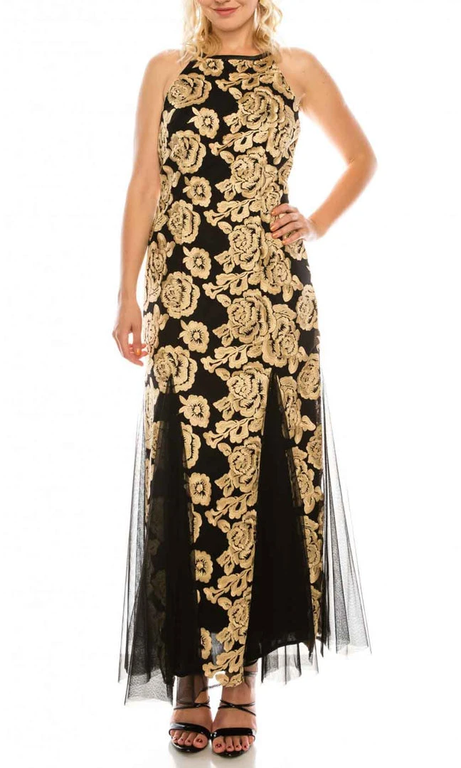 Alex Evenings - 8217673 Floral Embroidered Dress 3 Alex Evenings - 8217673 Floral Embroidered Dress