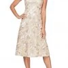 Alex Evenings - Floral Soutache Dress 81122331 - 1 Pc Champagne In Size 12 Available Cocktail Dresses 2 Alex Evenings - Floral Soutache Dress 81122331 - 1 Pc Champagne In Size 12 Available Cocktail Dresses