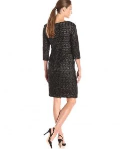 Cocktail Dresses Alex Evenings - Lace Cowl Neck Dress 1121024