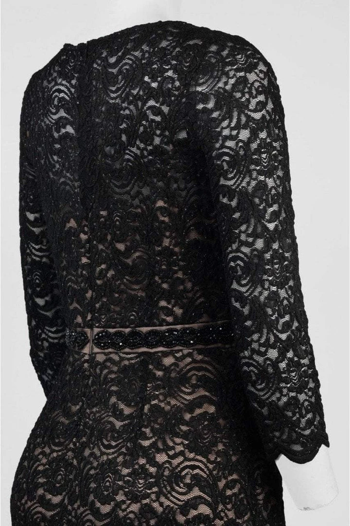 Alex Evenings - Lace Jewel Neck Dress 1121626 Cocktail Dresses 5 Alex Evenings - Lace Jewel Neck Dress 1121626 Cocktail Dresses