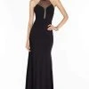 Alyce Paris - 1212 Halter Neck Trumpet Dress With Train Formal Gowns 2 Alyce Paris - 1212 Halter Neck Trumpet Dress With Train Formal Gowns