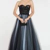 Alyce Paris - 1415 Strapless Embellished Tulle Ballgown Formal Gowns 2 Alyce Paris - 1415 Strapless Embellished Tulle Ballgown Formal Gowns