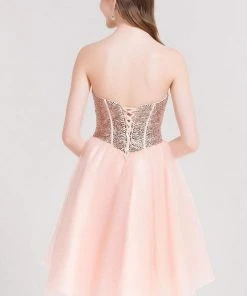 Alyce Paris - 2641 Jeweled Sweetheart High Low A-line Dress 5 Alyce Paris - 2641 Jeweled Sweetheart High Low A-line Dress