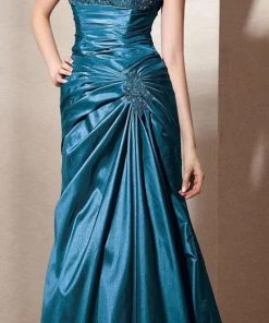 Alyce Paris - 29357 Cap Sleeve Lace Ornate Empire Trumpet Gown Formal Gowns 8 Alyce Paris - 29357 Cap Sleeve Lace Ornate Empire Trumpet Gown Formal Gowns