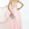 Alyce Paris - 35809 Floral Beaded Ruched Sweetheart Chiffon Dress 2 Alyce Paris - 35809 Floral Beaded Ruched Sweetheart Chiffon Dress