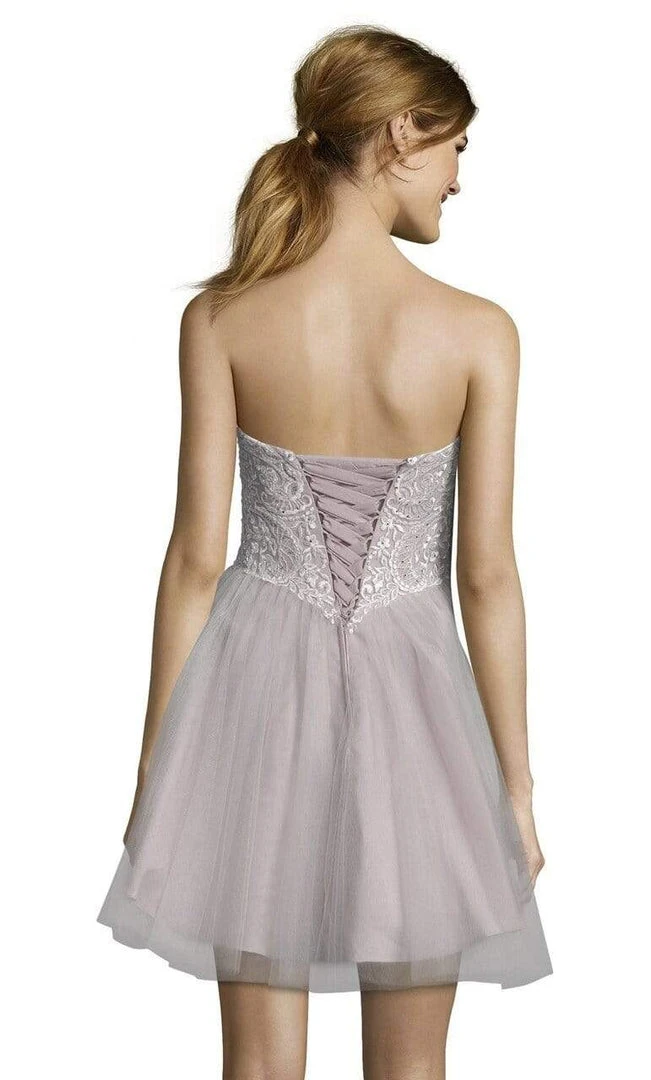 Alyce Paris - 3855 Embroidered Sweetheart Bodice Dress Cocktail Dresses 4 Alyce Paris - 3855 Embroidered Sweetheart Bodice Dress Cocktail Dresses