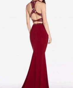 Formal Gowns Alyce Paris - 60013 Two Piece Halter Trumpet Dress 7 Formal Gowns Alyce Paris - 60013 Two Piece Halter Trumpet Dress