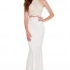 Formal Gowns Alyce Paris - 60021 Two Piece Embroidered Halter Dress 2 Formal Gowns Alyce Paris - 60021 Two Piece Embroidered Halter Dress