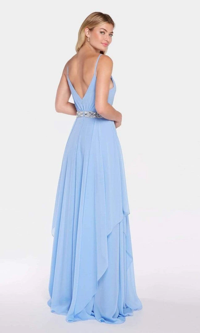 Formal Gowns Alyce Paris - 60092 Plunging Asymmetrical Cascade Chiffon Gown 4 Formal Gowns Alyce Paris - 60092 Plunging Asymmetrical Cascade Chiffon Gown
