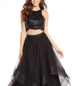 Alyce Paris - 60207 Two Piece Embellished Tulle Ballgown Formal Gowns 8 Alyce Paris - 60207 Two Piece Embellished Tulle Ballgown Formal Gowns