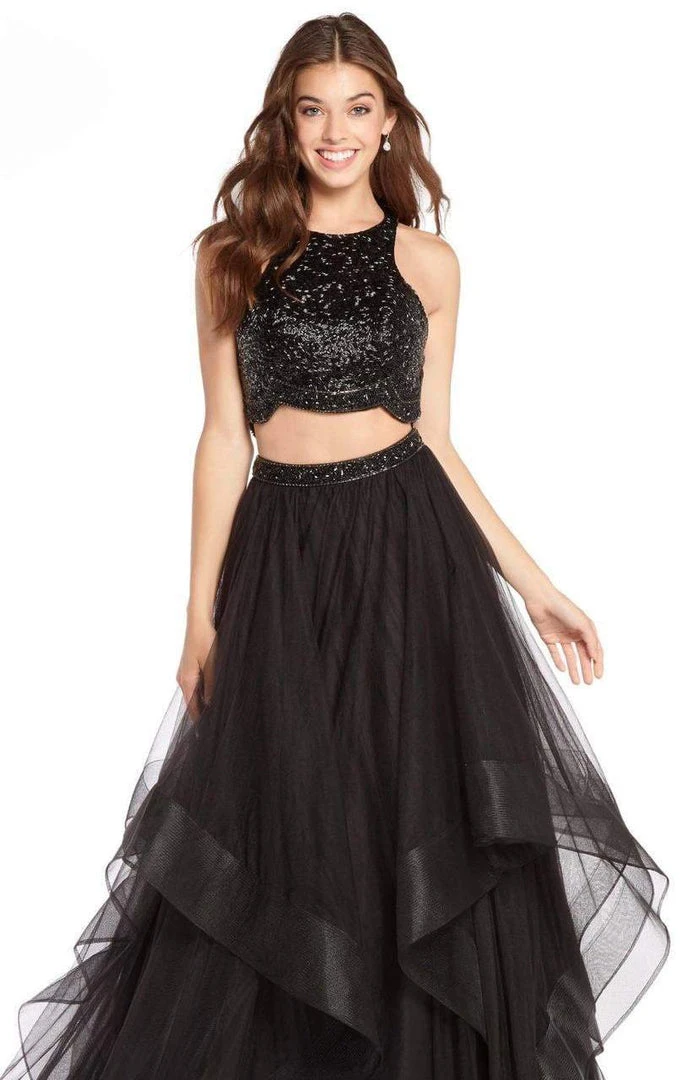 Alyce Paris - 60207 Two Piece Embellished Tulle Ballgown Formal Gowns 5 Alyce Paris - 60207 Two Piece Embellished Tulle Ballgown Formal Gowns