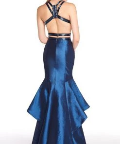 Alyce Paris - 60219 Beaded Halter Neck Two-Piece Mermaid Gown 5 Alyce Paris - 60219 Beaded Halter Neck Two-Piece Mermaid Gown