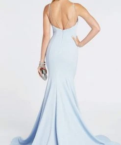 Alyce Paris - 60551 Halter Fitted Mermaid Evening Dress
