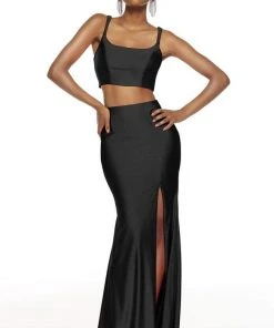 Alyce Paris - 60829 Two-Piece Crisscross Strappy Back Long Dress 10 Alyce Paris - 60829 Two-Piece Crisscross Strappy Back Long Dress