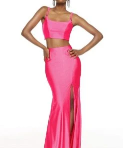 Alyce Paris - 60829 Two-Piece Crisscross Strappy Back Long Dress 11 Alyce Paris - 60829 Two-Piece Crisscross Strappy Back Long Dress