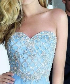 Alyce Paris - 6358 Crystal Beaded Sweetheart Prom Dress 8 Alyce Paris - 6358 Crystal Beaded Sweetheart Prom Dress