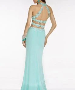 Alyce Paris - 6520 Prom Dress In Seabreeze Formal Gowns