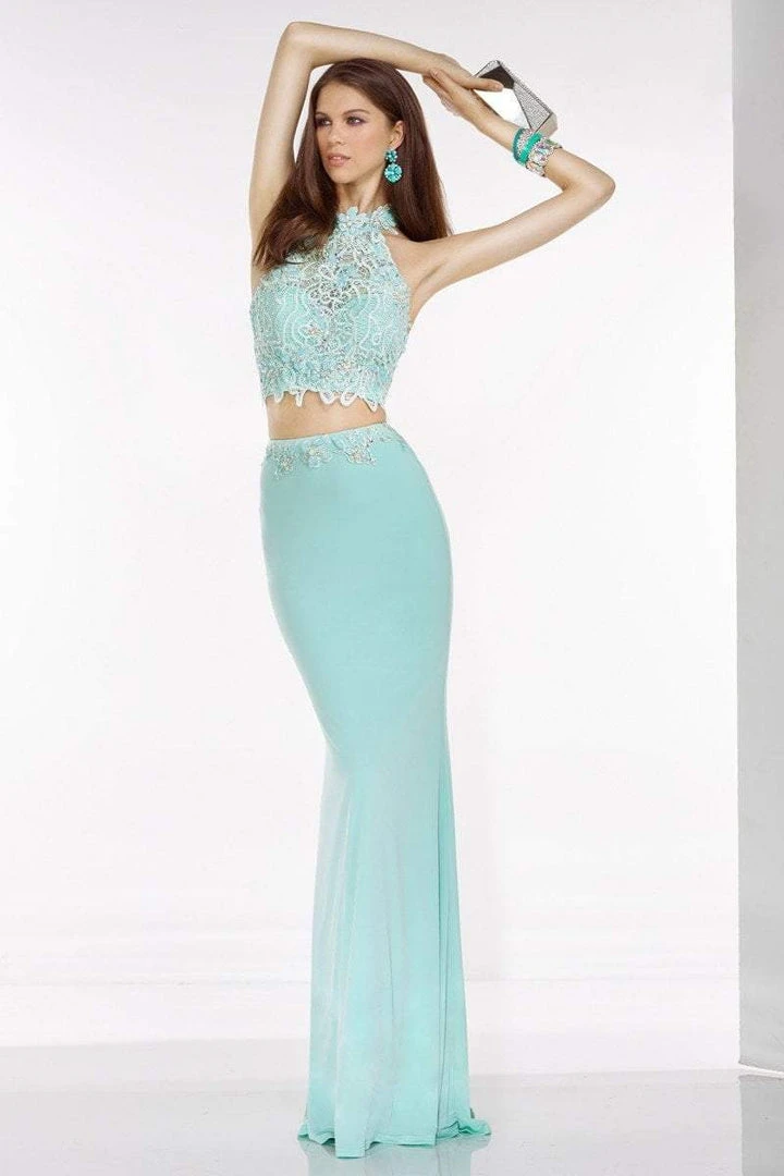 Formal Gowns Alyce Paris - 6520 Two Piece Jersey Sheath Dress 3 Formal Gowns Alyce Paris - 6520 Two Piece Jersey Sheath Dress