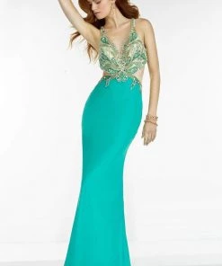 Formal Gowns Alyce Paris - 6524 Prom Dress In Turquoise