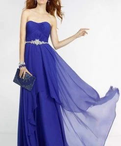 Formal Gowns Alyce Paris - 6545 Prom Dress In Sapphire