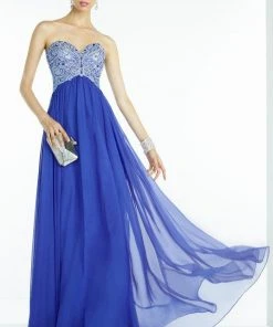 Formal Gowns Alyce Paris - 6546 Prom Dress In Sapphire Almond