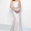 Formal Gowns Alyce Paris 6669 Strapless Sweetheart Lace Mermaid Gown