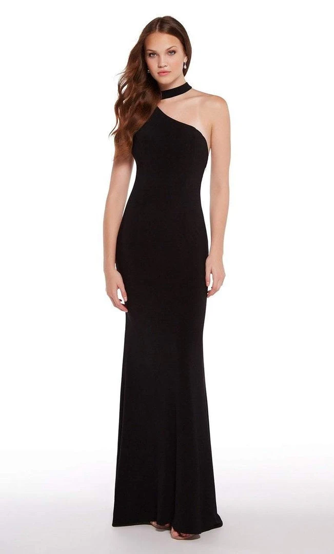 Alyce Paris Asymmetric Jersey Sheath Dress 59998 Formal Gowns 3 Alyce Paris Asymmetric Jersey Sheath Dress 59998 Formal Gowns