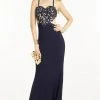 Alyce Paris - B'Dazzle - 35760 Dress In Midnight Nude 1 Alyce Paris - B'Dazzle - 35760 Dress In Midnight Nude