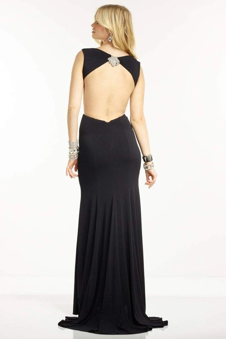 Formal Gowns Alyce Paris - B'Dazzle - 35773 Bateau Bejeweled Center Evening Gown 4 Formal Gowns Alyce Paris - B'Dazzle - 35773 Bateau Bejeweled Center Evening Gown