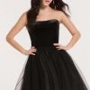 Alyce Paris - Ballet - 2634 Velvet/Tulle A-line Dress 2 Alyce Paris - Ballet - 2634 Velvet/Tulle A-line Dress