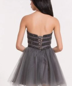 Alyce Paris - Ballet - 2637 Embellished Sweetheart Tulle A-line Dress