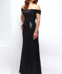 Alyce Paris - Black Label - 29300 Off Shoulder A-line Evening Gown 12 Alyce Paris - Black Label - 29300 Off Shoulder A-line Evening Gown
