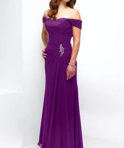 Alyce Paris - Black Label - 29300 Off Shoulder A-line Evening Gown 13 Alyce Paris - Black Label - 29300 Off Shoulder A-line Evening Gown