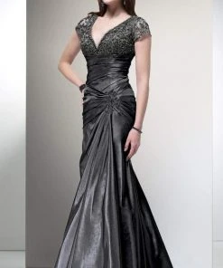 Formal Gowns Alyce Paris - Black Label - 29357 Lace Bodice Trumpet Gown