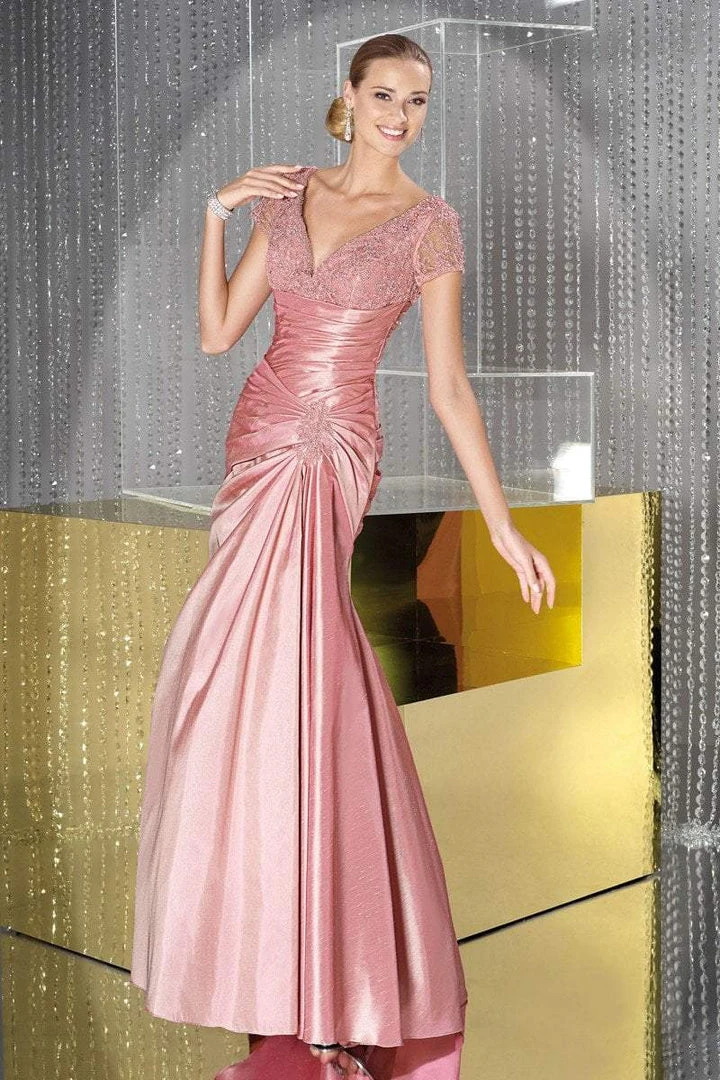 Formal Gowns Alyce Paris - Black Label - 29357 Lace Bodice Trumpet Gown 6 Formal Gowns Alyce Paris - Black Label - 29357 Lace Bodice Trumpet Gown