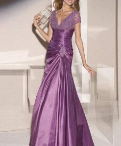 Formal Gowns Alyce Paris - Black Label - 29357 Lace Bodice Trumpet Gown 19 Formal Gowns Alyce Paris - Black Label - 29357 Lace Bodice Trumpet Gown