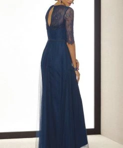 Formal Gowns Alyce Paris - Black Label - 29704 Beaded Lace V-Neckline Evening Gown 7 Formal Gowns Alyce Paris - Black Label - 29704 Beaded Lace V-Neckline Evening Gown