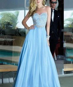 Alyce Paris Crystal Beaded Sweetheart A-line Gown 6358 Formal Gowns
