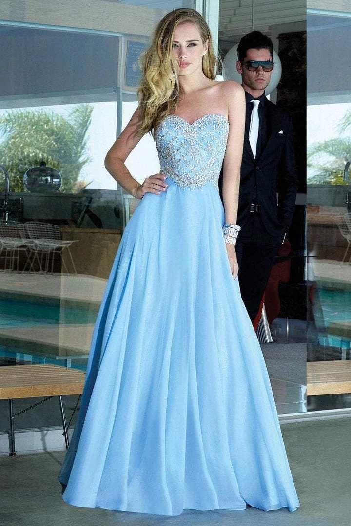 Alyce Paris Crystal Beaded Sweetheart A-line Gown 6358 Formal Gowns 3 Alyce Paris Crystal Beaded Sweetheart A-line Gown 6358 Formal Gowns