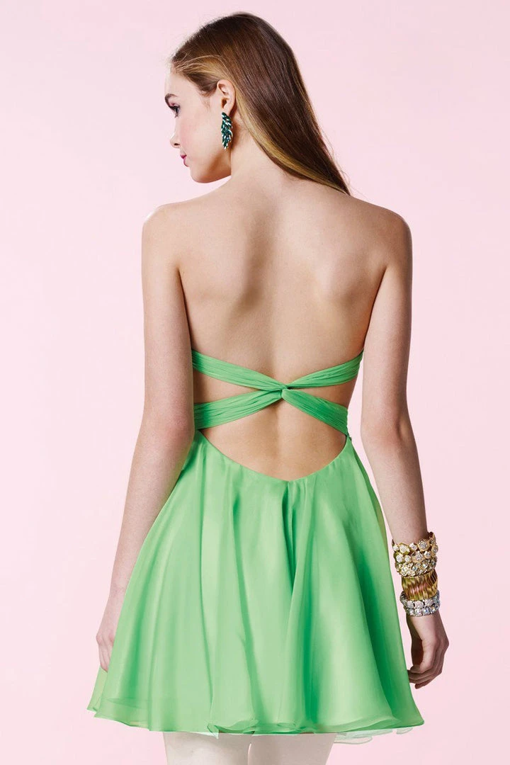 Alyce Paris - Homecoming - 3643 Dress In Mint Cocktail Dresses 4 Alyce Paris - Homecoming - 3643 Dress In Mint Cocktail Dresses